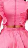 Belle Pink Dress (S-3X)